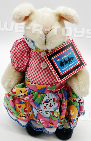 Muffy VanderBear Square Dancing Skip to My LuLu Hoppy VanderHare 8" Bunny USED