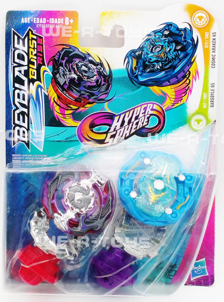 Beyblade Burst Rise Hyper Sphere Gargoyle and Cosmic Kraken Hasbro 2020 NRFP