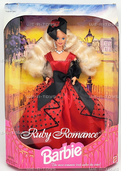 Barbie Ruby Romance Doll 1995 Mattel No 13612