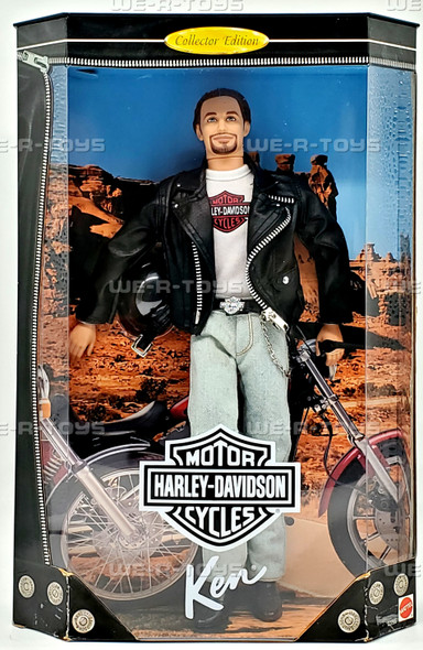 Barbie Harley Davidson Ken Doll 1998 Mattel 22255