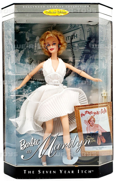Barbie as Marilyn Monroe in The Seven Year Itch Doll 1997 Mattel 17155