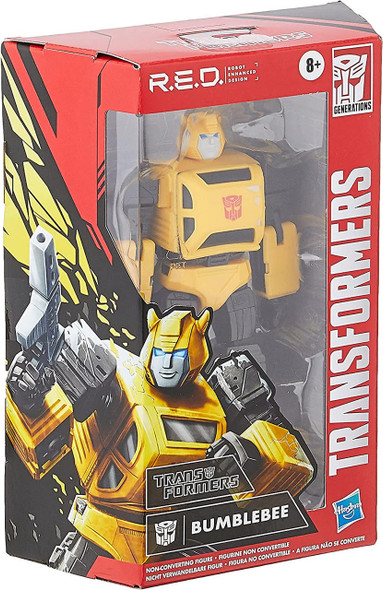 Transformers RED Robot Enhanced Design Bumblebee 6 Action Figure F0741