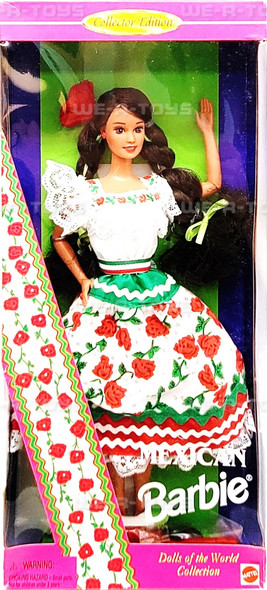 Barbie Dolls of the World Collection Mexican Doll 1995 Mattel No 14449 NRFB