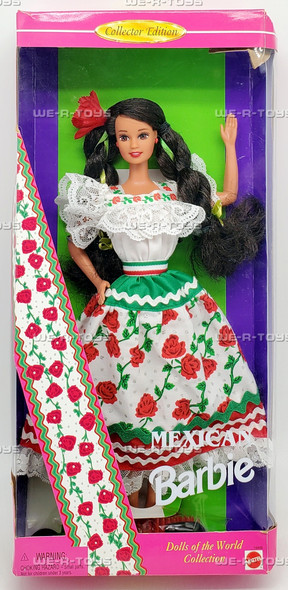 Mexican Barbie Doll Dolls of the World Collection 1995 Mattel No 14449