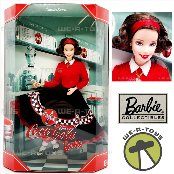 Coca-Cola Sweetheart Barbie Doll 1999 Mattel 24637