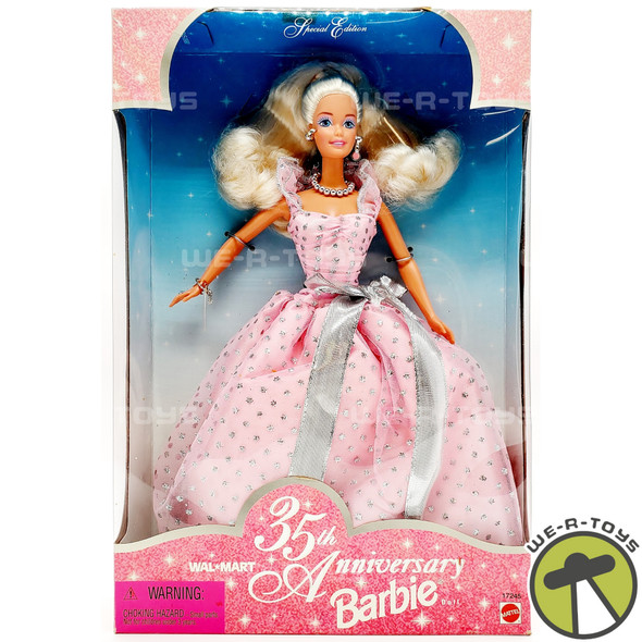 Barbie 35th Anniversary Doll Walmart Special Edition 1997 Mattel 17245