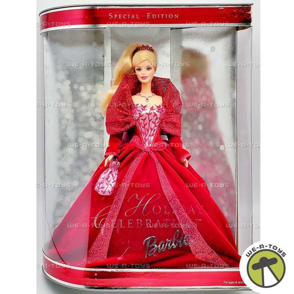 Barbie 2002 Holiday Celebration Doll Special Edition Mattel 56209 Barbie 2002 Holiday Celebration Doll Special Edition Mattel 56209