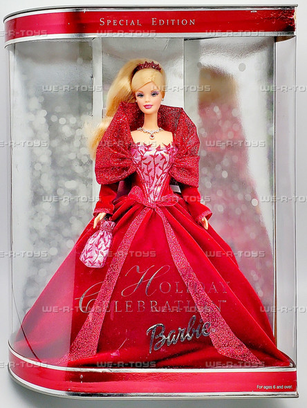 Barbie 2002 Holiday Celebration Doll Special Edition Mattel 56209 Barbie 2002 Holiday Celebration Doll Special Edition Mattel 56209