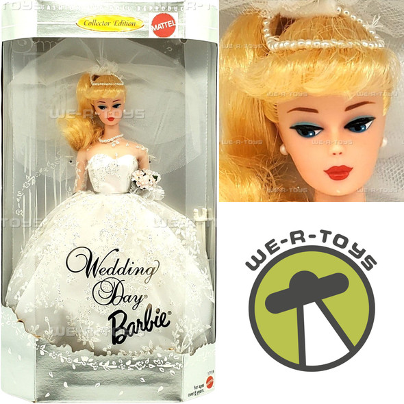 Wedding Day Barbie 1960 Fashion and Doll Reproduction Blonde 1996 Mattel 17119