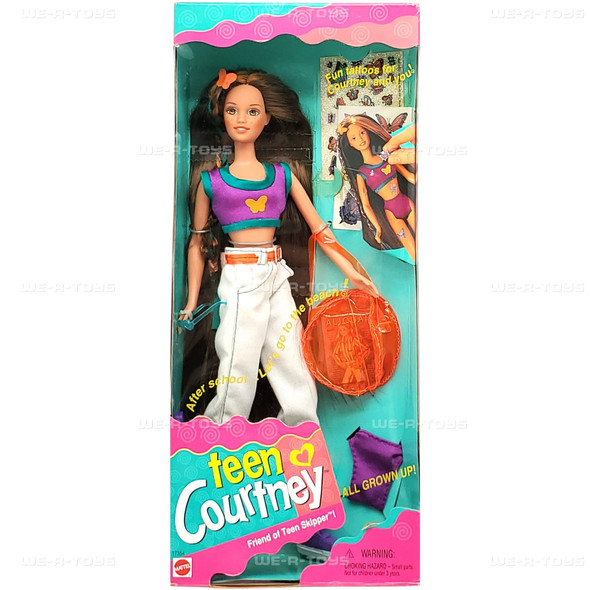 Teen Courtney Doll Friend of Teen Skipper Barbie All Grown Up 1996 Mattel 17354