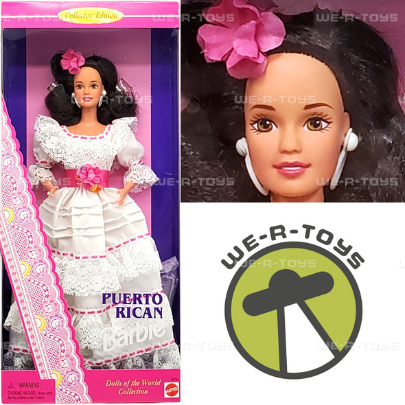 Puerto Rican Barbie Dolls of the World Collector Edition 1996 Mattel 16754