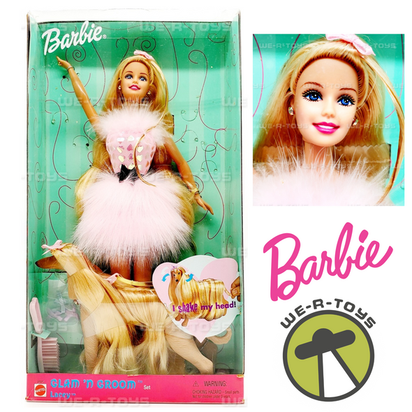 Barbie & Lacey Dolls Glam 'n Groom Set 1999 Mattel 27271