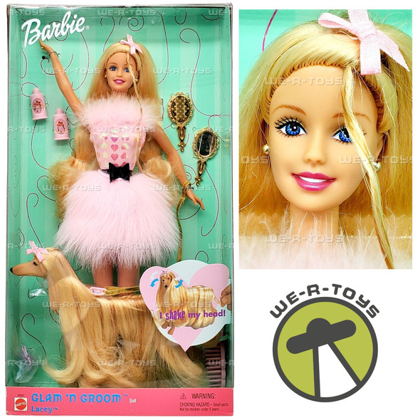 Barbie & Lacey Dolls Glam 'n Groom Set 1999 Mattel 27271