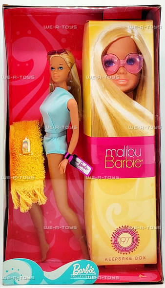 Malibu Barbie 1971 Authentic Doll & Fashion Reproduction 2001 Mattel 56061