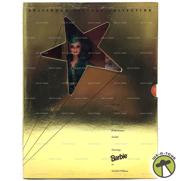 Gone with The Wind Scarlett O'Hara Barbie Doll Hollywood Legends 1994 #12045