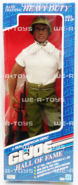 G I Joe Hall of Fame Basic Training Heavy Duty 12" Action Figure Hasbro 1992 NEW