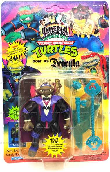 Teenage Mutant Ninja Turtles Monster Turtles Don as Dracula 1993 Figure #5453