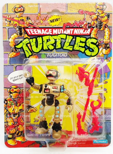 Teenage Mutant Ninja Turtles Fugitoid Action Figure Playmates 1990 No. 5109 NRFP