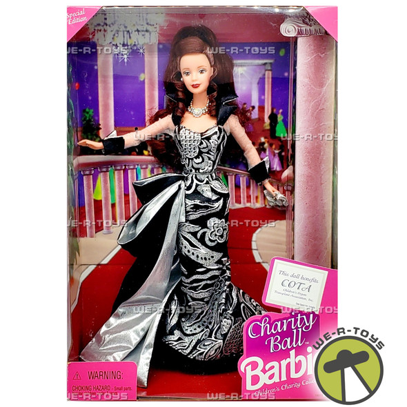 COTA Charity Ball Barbie Doll Brunette 1997 Mattel 18979