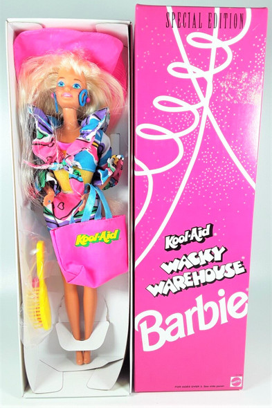 Barbie Kool-Aid Wacky Warehouse Special Edition Doll 1993 Mattel 11763
