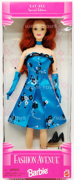 Fashion Avenue Kay-Bee Barbie Doll Redhead Special Edition 1998 Mattel 20782 NEW