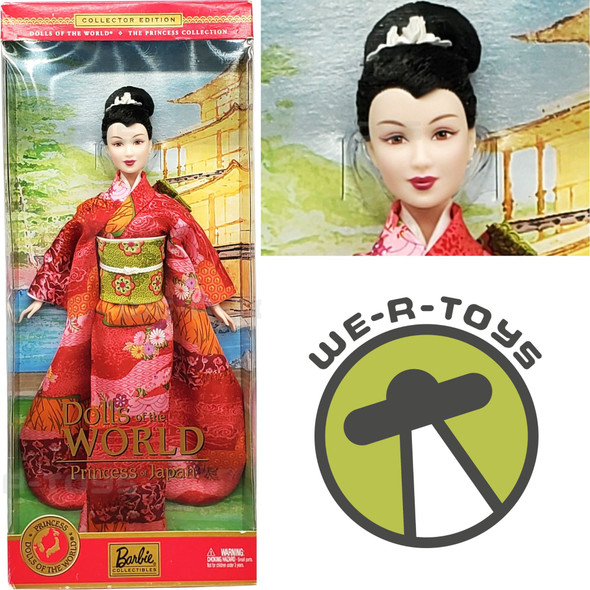 Barbie Dolls of the World Princess of Japan Doll 2003 Mattel B5731 NRFB