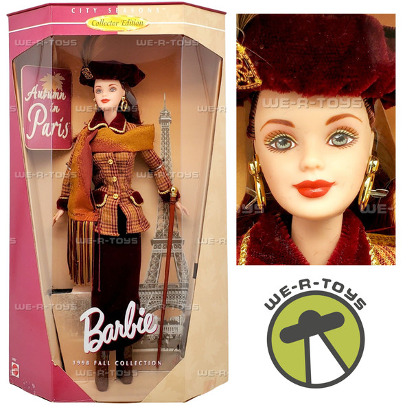 Autumn in Paris Barbie Doll City Seasons Fall Collection 1997 Mattel 19367