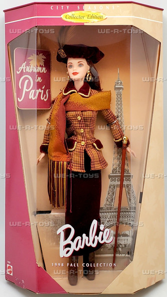 Autumn in Paris Barbie Doll City Seasons Fall Collection 1997 Mattel 19367
