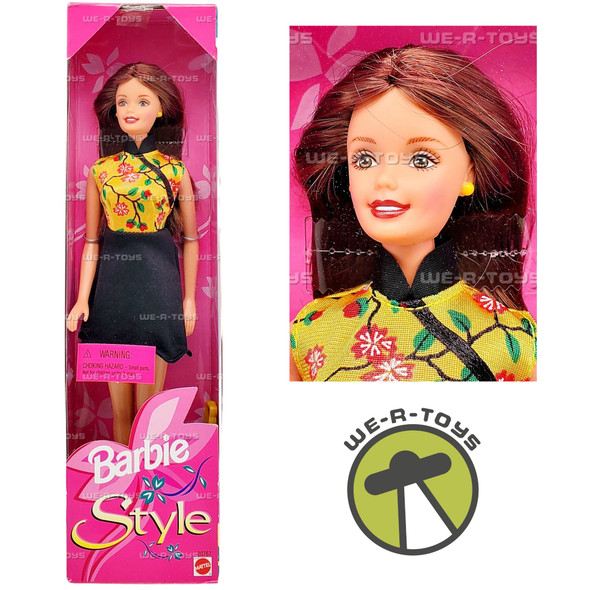 Barbie Style Fashion Avenue Doll Brunette 1998 Mattel 20767