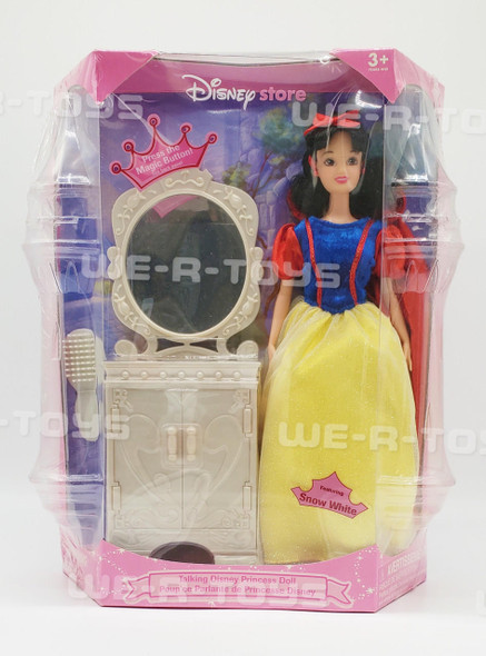 Disney Princess Holiday Edition Snow White Porcelain Keepsake Doll