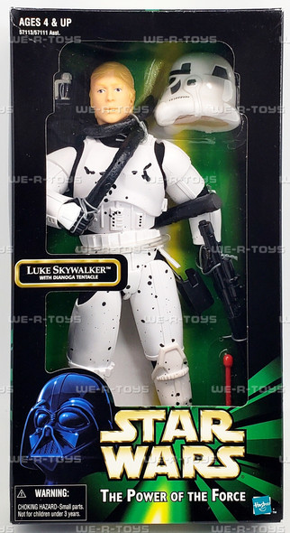 Star Wars The Power of the Force Luke Skywalker with Tentacle Figure 1998