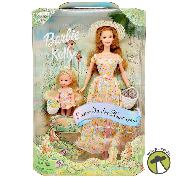 Barbie & Kelly Easter Garden Hunt Doll Gift Set 2000 Mattel 29328