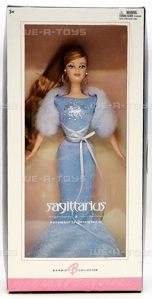 Sagittarius Pink Label Barbie Doll 2004 Mattel C6236