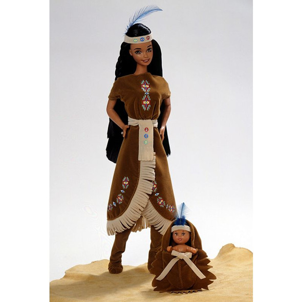 American Indian Barbie Doll American Stories Collection 1995 Mattel 14715