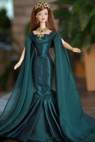 Barbie Empress of Emeralds Doll Royal Jewels Collection 1999 Mattel 25680