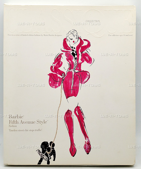 Barbie Fifth Avenue Style Fashion Set Classique Collection 1992 Mattel 1646