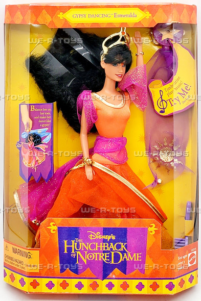Disney's The Hunchback Of Notre Dame Esmeralda Doll 1995 Mattel No 15314