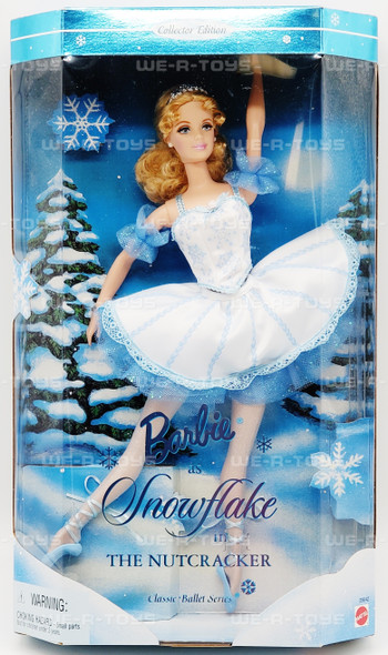 Barbie as Snowflake in The Nutcracker Classic Ballet Series Doll Mattel 25642