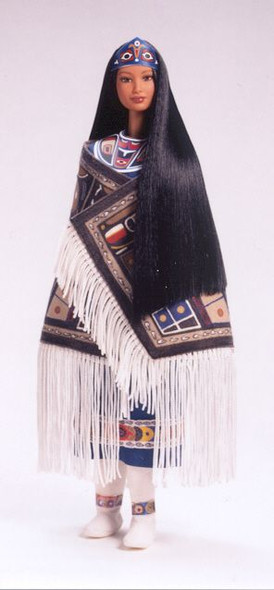 Northwest Coast Native American Barbie Dolls of the World 1999 Mattel 24671 NEW