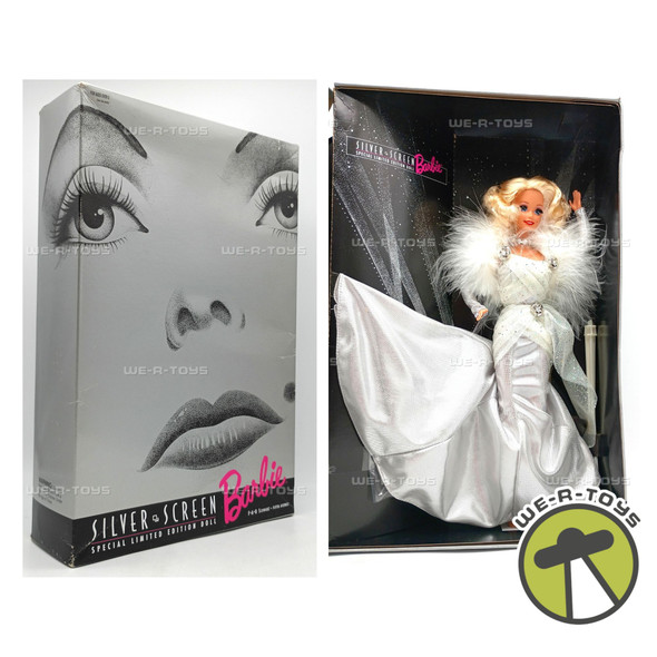 Silver Screen Barbie Doll F.A.O. Schwarz Exclusive Blonde Mattel 1993 #11652