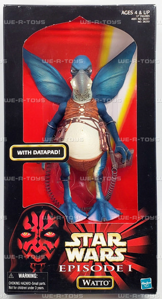 Star Wars Episode I Action Collection Watto Figure with Datapad Hasbro 26233