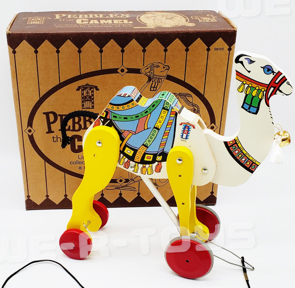 Toy Town Pebbles The Camel Pull Toy Fisher-Price 1999 No. 99002 Made in U.S.A.