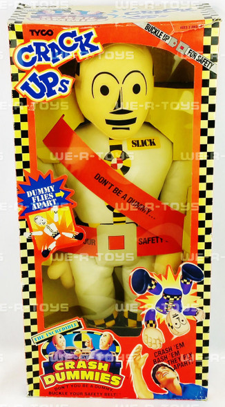 Crash Dummies Crack Ups Slick Doll Flies Apart Tyco 1992 No.11851 NEW