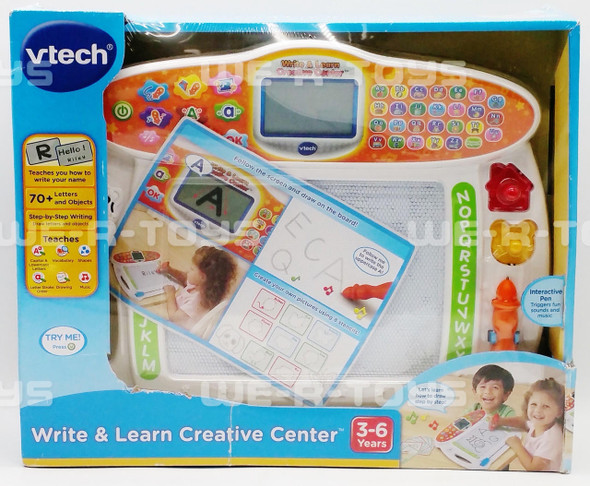 Vtech Write and Learn Creative Center Electronic Toy 2015 Ages 3-6 NRFB