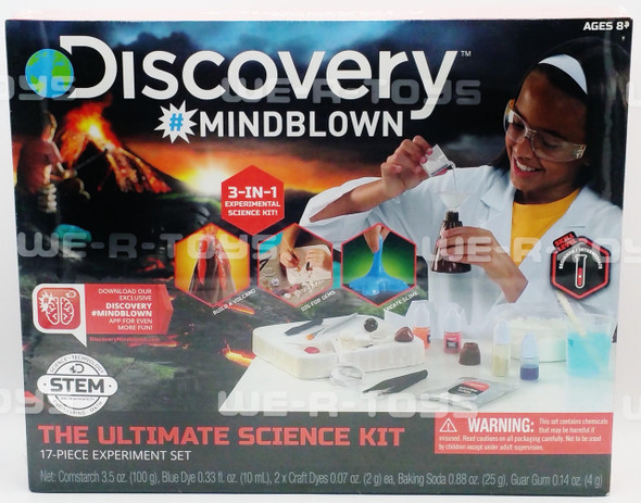 Discovery #Mindblown The Ultimate Science Kit 17-Piece MerchSource 2020 NEW