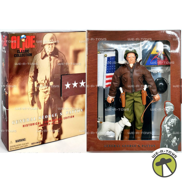 GI Joe General George S. Patton Historical Commanders Edition Action Figure 1997