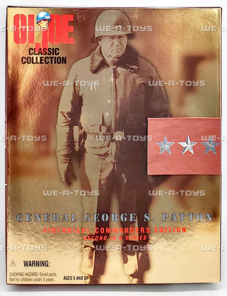 GI Joe General George S. Patton Historical Commanders Edition Action Figure 1997