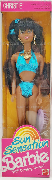 Barbie Sun Sensation Christie Doll African American 1991 Mattel #1394 NRFB