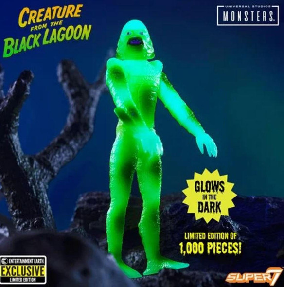 Universal Studios Creature from the Black Lagoon Super She Creature GitD Figure EE Exclusive