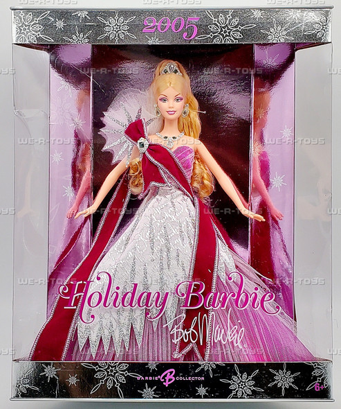 2005 Holiday Barbie Doll Bob Mackie Mattel G8058
